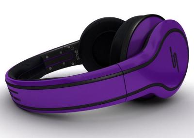 中国 紫色のオーディオの同期限定版-耳 Sms 50 セント ヘッドフォン携帯電話を有線 販売のため
