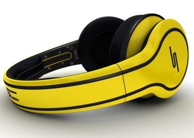 China Yellow SMS Street Audio Limited Edition Over - Ear Wired 50 Cent Sync Headphones For Computers for sale