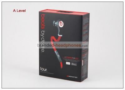 China Un nivel bate los auriculares calificados del Dr. Dre Tour Earphones con los auriculares internos del Mic en venta