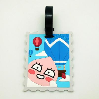 China High Definition Custom Plastic Luggage Tags Exquisite Workmanship For Kids for sale