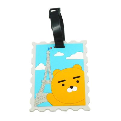 China PVC Acrylic Cute Luggage Tag Anime Character Display Customized Size for sale