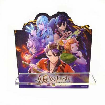 China Tabletop Display Anime Phone Stand Single Sided Double Sided Printing for sale