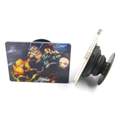 China Collapsible Anime Phone Grip And Stand , Acrylic Pop Grip Phone Holder for sale