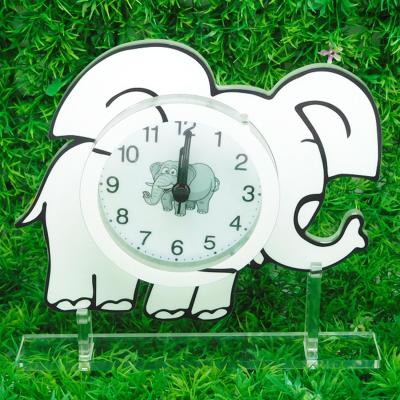 China Lightweight Anime Alarm Clock Battery Operated Silent Sweep Movement for sale