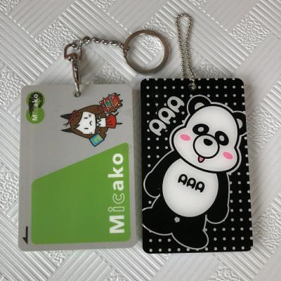 China CMYK UV Printing Acrylic Anime Luggage Tag With Cartoon Figure for sale