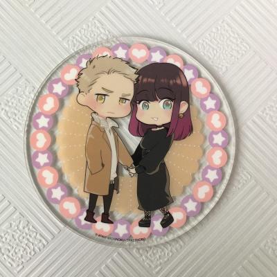 Chine Customized Acrylic Coaster with Anime figure/star/Cartoon figure/Company Logo Printed à vendre