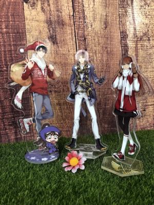 China Offset Printing Anime Acrylic Standee Clear Printed Character Stand for sale
