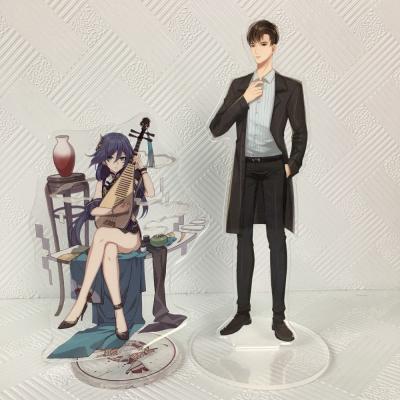 China High Definition Clear Acrylic Standees With Cartoon Character Printed for sale