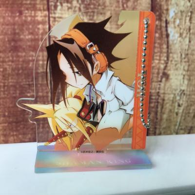 China Figura feita sob encomenda transparente peso leve do Anime da corrente chave para a exposição à venda