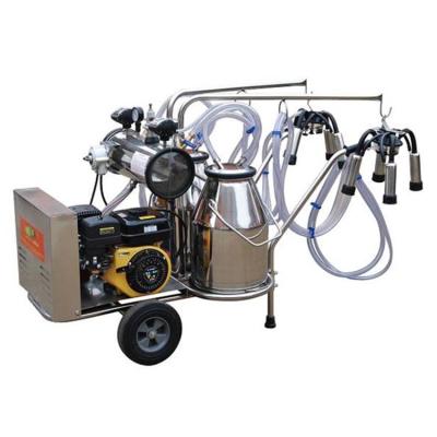 China Dairy Farms 110V Portable Milking Machine With Vacuum Pump for sale