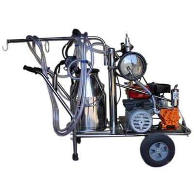 China Portable 2 Buckets Cow Milking Machine For dairy industry for sale