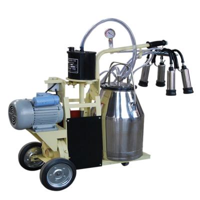 China Automatic 550W Portable Milking Machine For Cows Vacuum Piston Type for sale