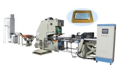 China Linha de produção de máquinas de fabricação de tampa inferior retangular de canal único à venda