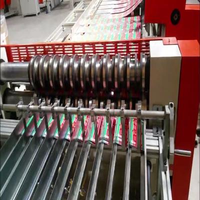 China Tinplate Sheet Duplex Slitter Cutting Machine for sale