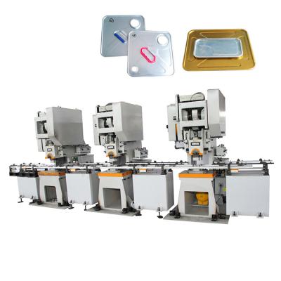 China High Speed Automatic Square Tin Can Top Lid Production Line for sale