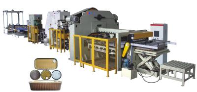 Chine Machine de fabricant de corps de boîte de 2 morceaux, machine de production de boîte en fer blanc de presse de DRD pour des poissons de sardine à vendre
