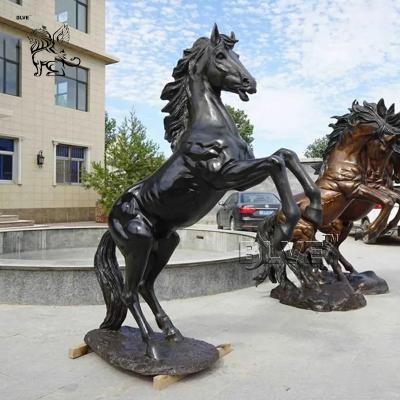 Китай Bronze Life Size Horse Sculptures Copper Metal Animal Large Garden Statues Custom Outdoor продается