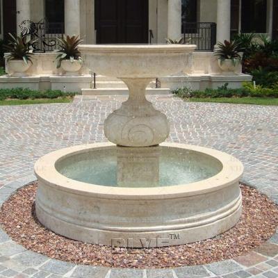 China French Stone Garden Fountain Waterfall Marble Water Fountain yard andcarved Outdoor Decoration en venta