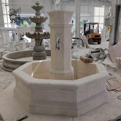 China Marble Outdoor Water Fountains Natural Stone Carving Front Yard Fountain Garden Home Decoration en venta