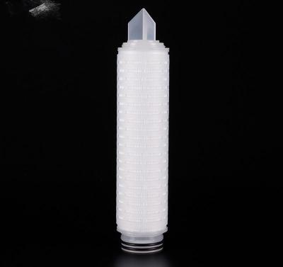 China Polytetrafluoroethylene Microporous Membrane Liquid Filter Element 0.1 Micron for sale