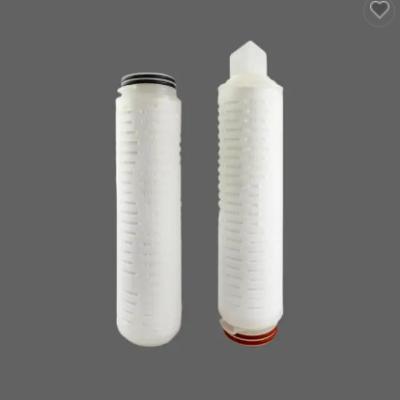 China Micro PP Pleated Water Filter Element For Reverse Osmosis System for sale