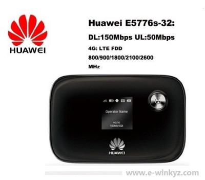 China UNLOCKED Original HUAWEI E5776 150Mbps 4G LTE MOBILE MIFI WIFI Wireless Router 4G router for sale