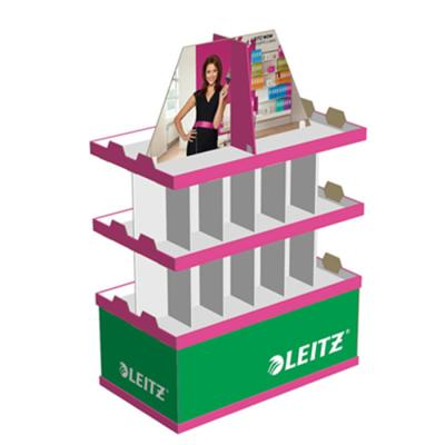 China Material Recyclable Free Design Cheaper High Quality Promotion 1/2 Recyclable Pallet Display for sale