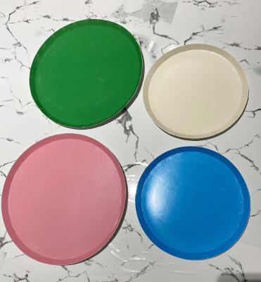 Китай цвет 350g CMYK вокруг устранимой бумажной тарелки для масленицы продается