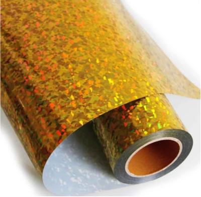 China Hologram Laser Lamination Plastic Gift Wrapping Paper , Film Wrapping Paper for sale