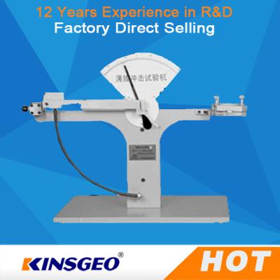 China 2.5m/s Impact speed Film Impact Tester , Drop Dart Impact Tester With DC Solenoid Control for sale