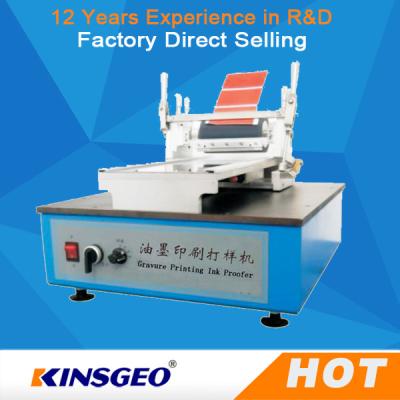 China as máquinas de testes do revestimento da impressão 120W cobrem o Gravure repetível 26kg de Proofer com tamanho 500x425x350mm à venda