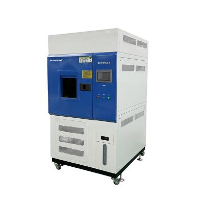 China SUS-304 Azul Laboratório Ambiente Máquina de ensaio de envelhecimento climático Lâmpada de xenônio Câmara de ensaio de resistência ao clima à venda