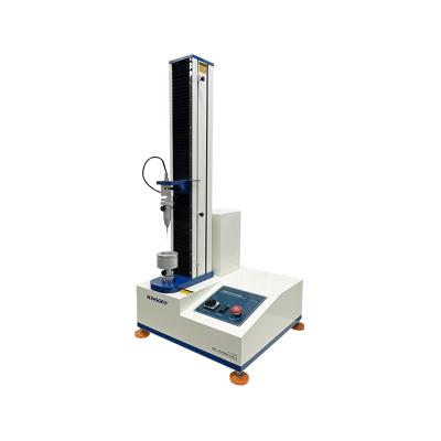 China Single Column Film Puncture Tensile Strength Tester Lab Thread Breaking Force Tester for sale
