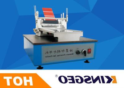 China máquinas de testes do revestimento da impressão de 220V 50Hz 120W com controle do micrômetro com peso 26KG à venda