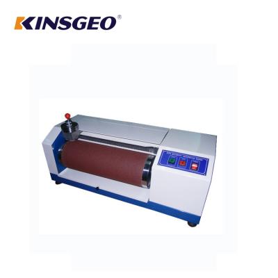 China Manual Automatic AC 220V, 50 ~60Hz 3A Rubber Abrasion Resistance Test Machine with 12 Months Warranty for sale