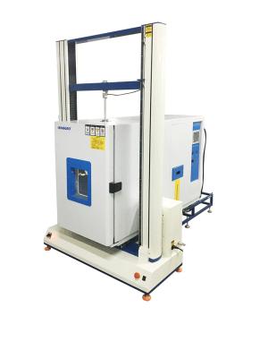 China 1000KN Tensile Testing Tester , Double Pole PVC Testing Equipment with Speed 0.1-500mm/min for sale