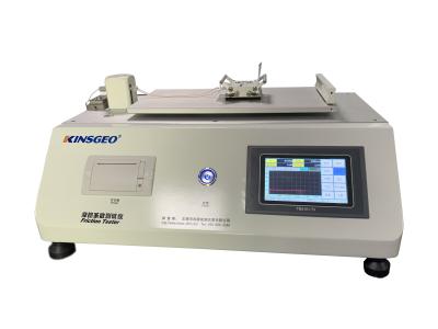 China KJ Dynamic Friction Coefficient Plastic Testing Machine 0-5n Force For Film for sale