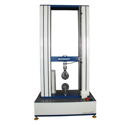 China Geotextile Tensile Testing Equipment , Double Columns Tensile Strength Tester for sale