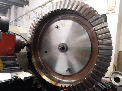 China 42CrMo Straight Tooth Bevel Gear System For Cone Crusher for sale