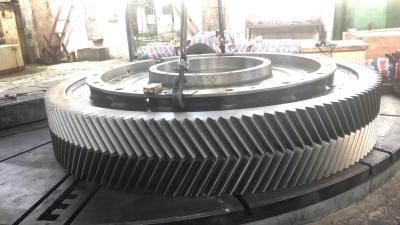 China OEM Forging Steel Double Helical Gear For Vertical Cement Mill for sale