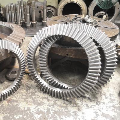 China Coniflex Bevel Gear With Straight Teeth AISI 4140 ISO 8-9 Grade for sale