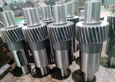 China 4.5 Module Left Hand Helical Pinion Gear Shaft for sale
