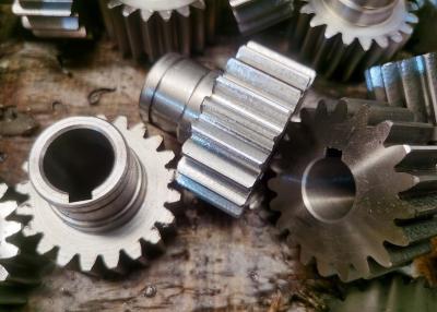 China Transmission Pinion Spur Gear 40Cr Forged Alloy Steel 2 Module for sale