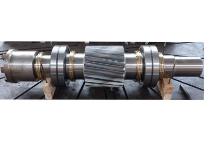 China Right Hand Helix Shaft Gear Drive Shaft DIN 17CrNiMo6 Forging Steel for sale