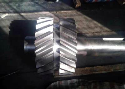 China Customized Transmission Gears Forging Steel Double Helical Gear Shaft for sale