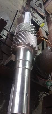 China SAE 4340 Steel DP1.732 22T Double Helical Gear Shaft Helix Angle 30° for sale