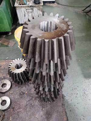 China SAE 4320 14M 26T Pinion Conical Gear Straight Bevel For Cone Crusher for sale