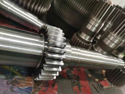 China 2 Module Grinding Spur Gear Shaft Roughness Ra1.6 ISO 1328 6 Grade for sale