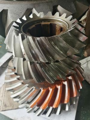 China 20 Teeth Spiral Carburizing Bevel Gears With 2.5 Radial Pitch And DIN 6 Accuracy Grade for sale