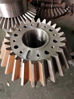 China Carburizing Pinion Straight Bevel Gear For Cone Crusher Mining Equipment for sale
